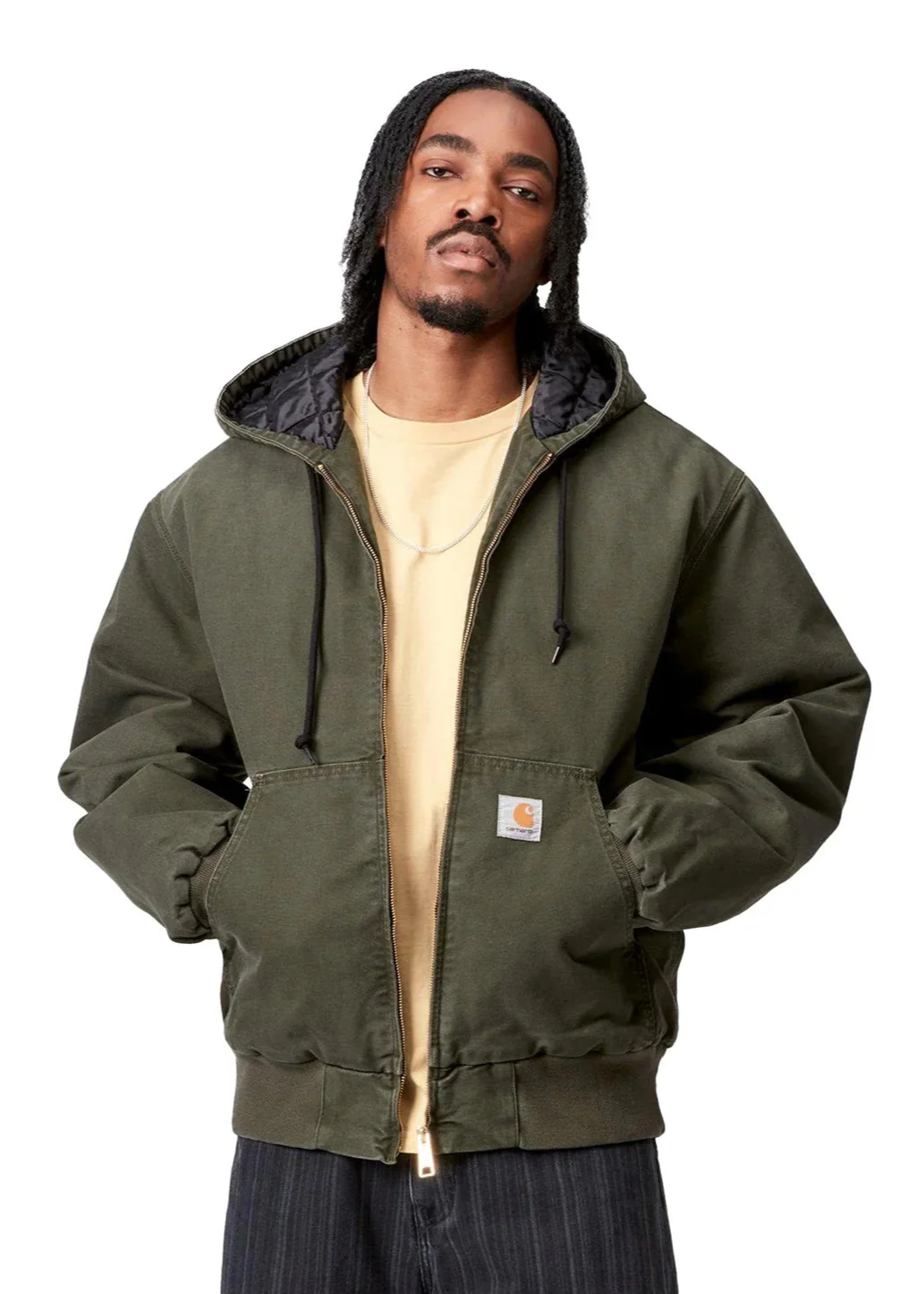 Carhartt Wip Giacca in canvas da uomo Og Active verde - Image 2