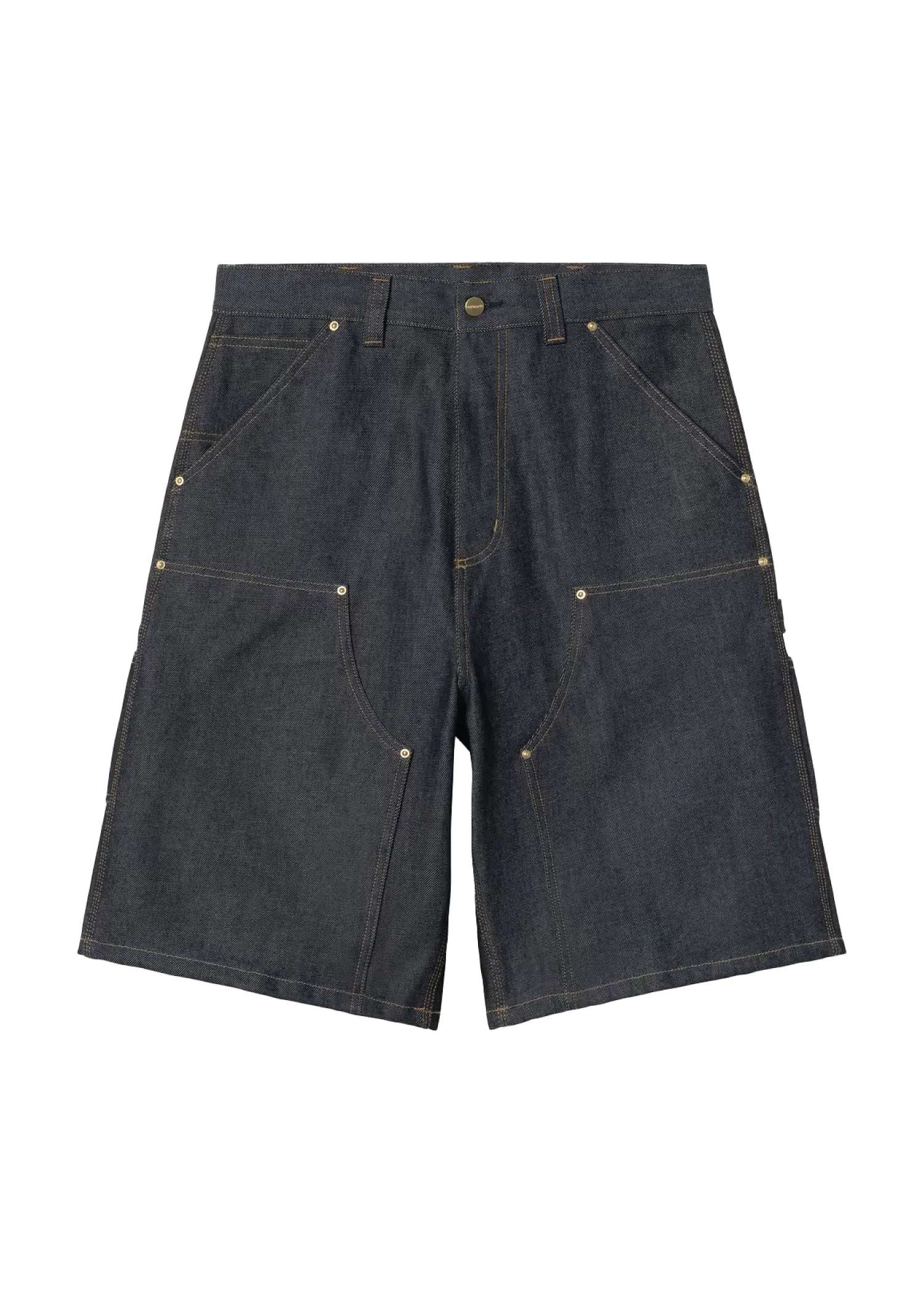 Carhartt Wip Pantaloncino in jeans da uomo OG Aden Double Knee