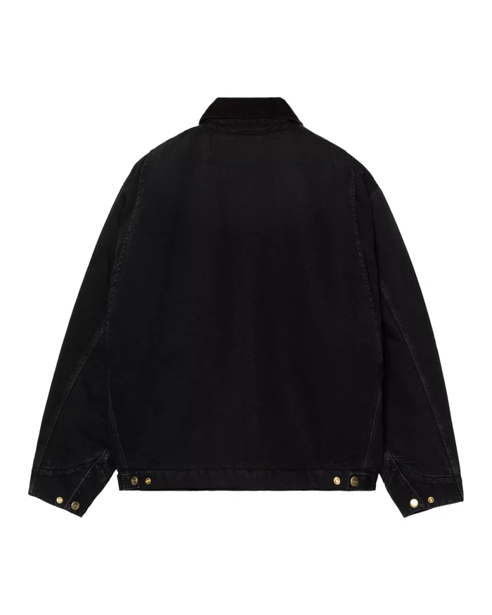 Carhartt Wip Giacca in canvas da uomo Og Detroit nera - Image 3
