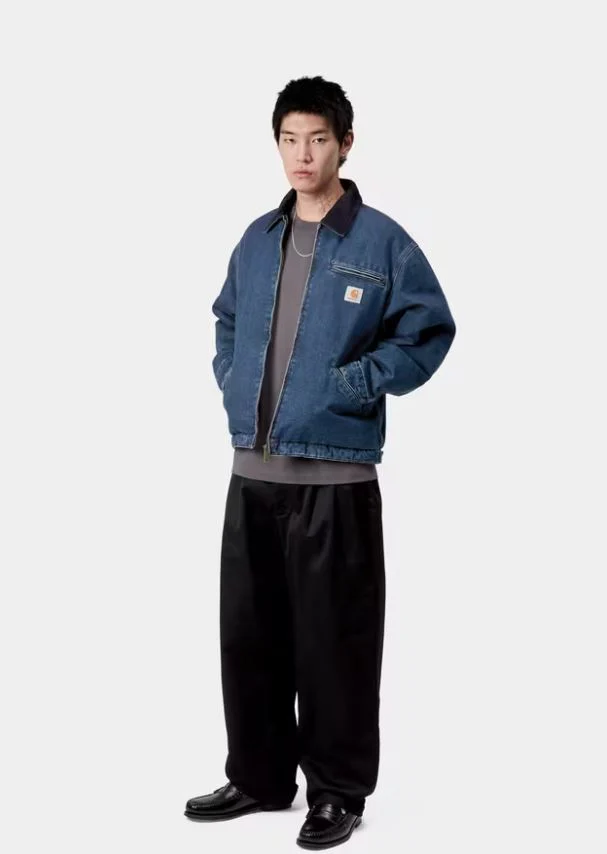Carhartt Wip Giacca in jeans con pelliccia Og Detroit - Image 4