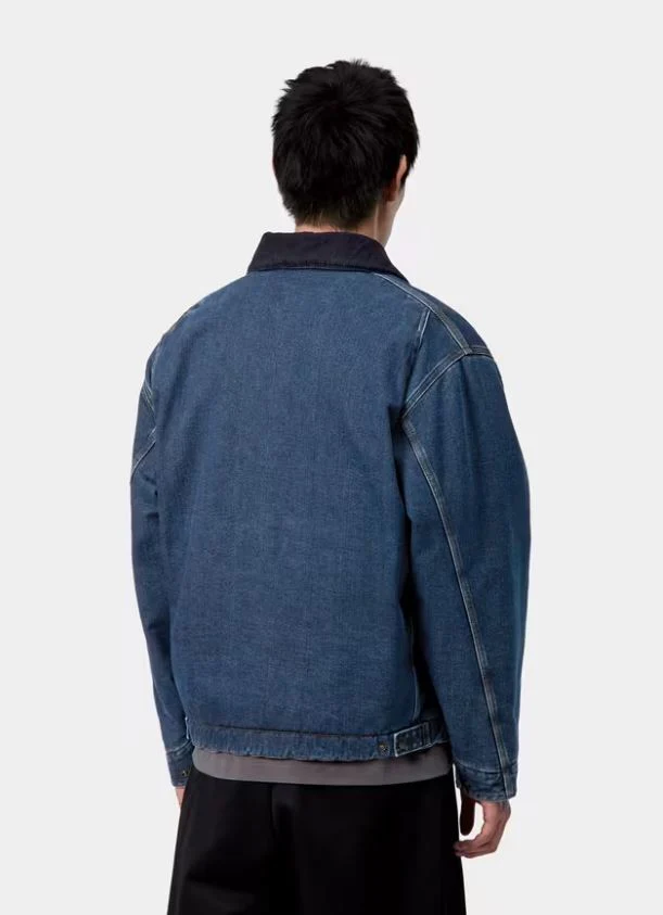 Carhartt Wip Giacca in jeans con pelliccia Og Detroit - Image 5