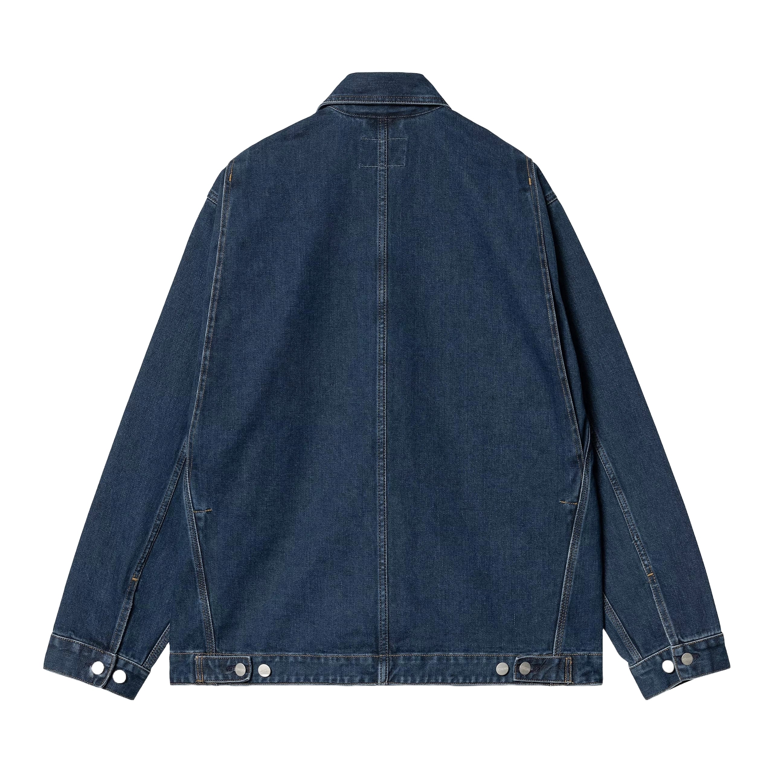 Carhartt Wip Giacca di jeans da uomo Og Double Front lavaggio medio - Image 2
