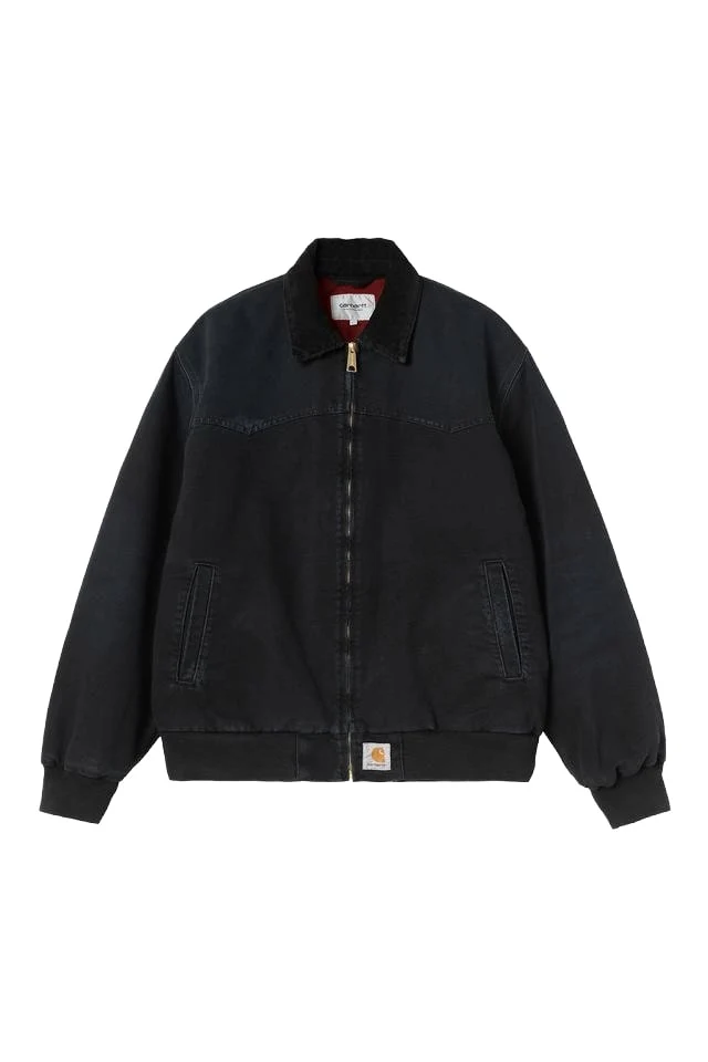 Carhartt Wip Giacca da uomo Og Santa Fe nera