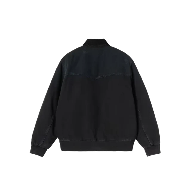 Carhartt Wip Giacca da uomo Og Santa Fe nera - Image 3