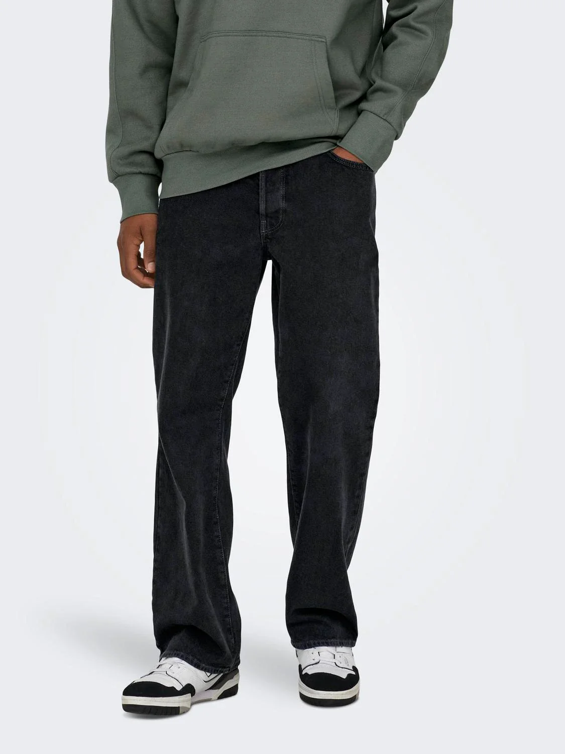 Only & Sons Fade Loose One Jeans 22026778 - Image 3
