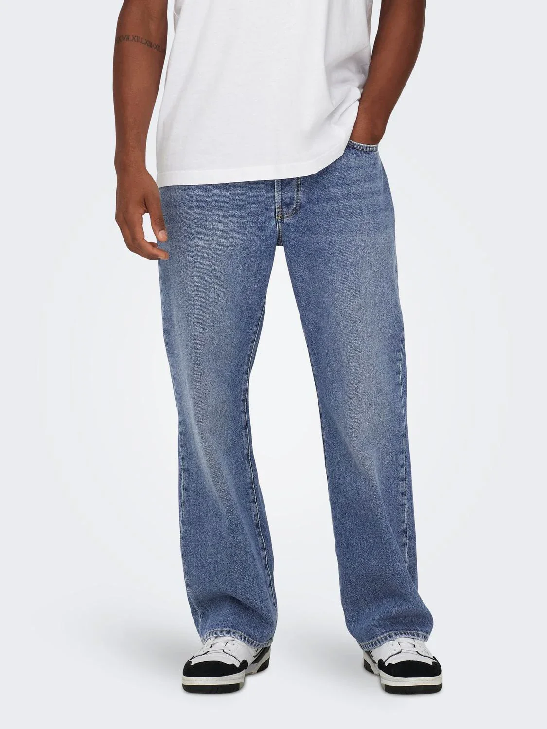 Only & Sons Fade Loose One Jeans 22026781 - Image 3