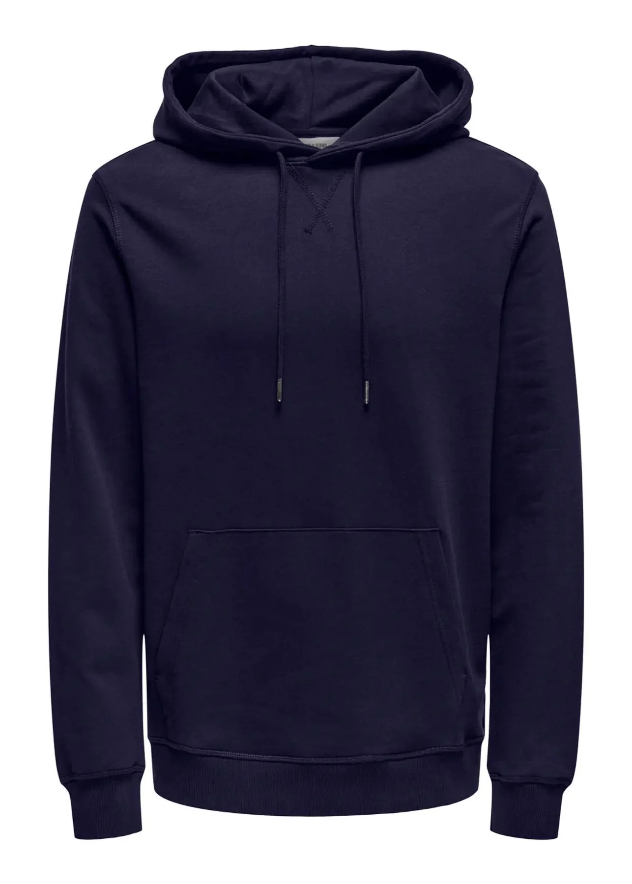 Only & Sons Felpa con Cappuccio da uomo David Blu