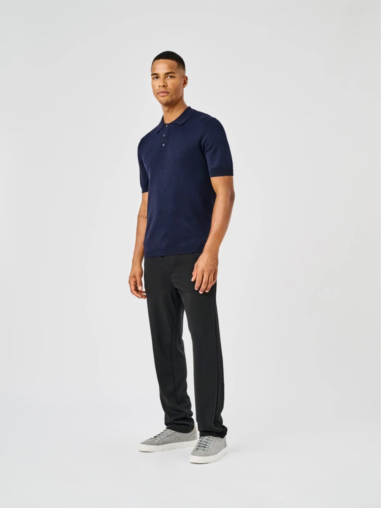 Only & Sons Polo da uomo manica corta Wyler Blu - Image 4