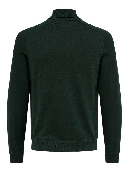 ONLY & SONS ROLLNECK KNITTED PULLOVER DA UOMO COLLO ALTO 22017451 - Image 4