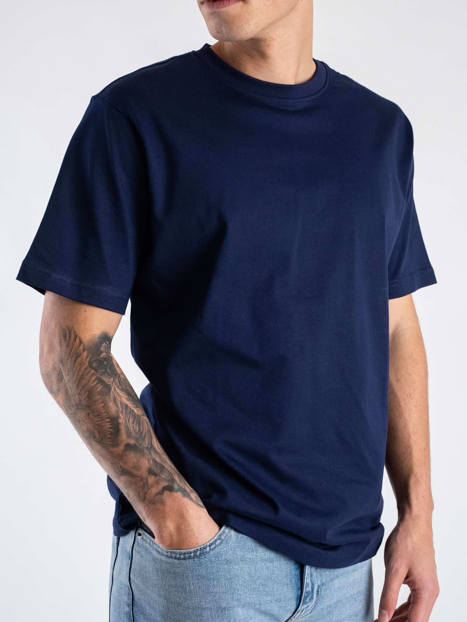 Only & Sons T-Shirt da uomo manica corta Fred Blu - Image 2