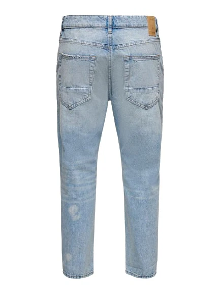ONLY & SONS TAPERED FIT JEANS DA UOMO 22019569 - Image 2