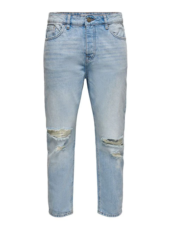 ONLY & SONS TAPERED FIT JEANS DA UOMO 22019569 - Image 7