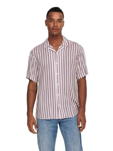 ONLY & SONS WAYNE LIFE SS VISCOSE SHIRT NOOS 22013267 - Image 3