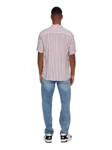 ONLY & SONS WAYNE LIFE SS VISCOSE SHIRT NOOS 22013267 - Image 4