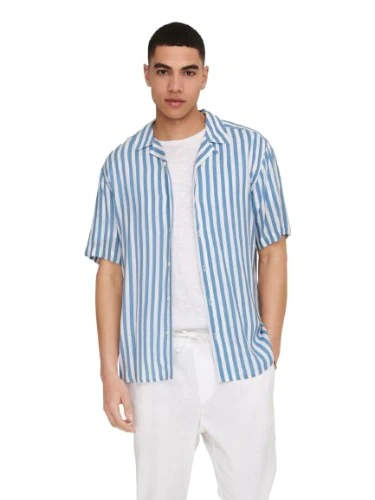 ONLY & SONS WAYNE LIFE SS VISCOSE SHIRT NOOS 22013267 - Image 8
