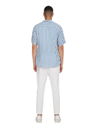 ONLY & SONS WAYNE LIFE SS VISCOSE SHIRT NOOS 22013267 - Image 9