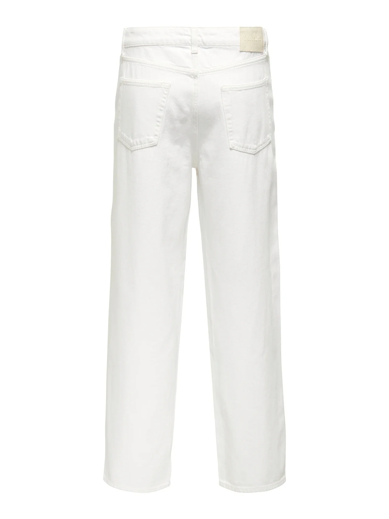 Only & Sons Jeans unisex Fade Loose bianco - Image 4