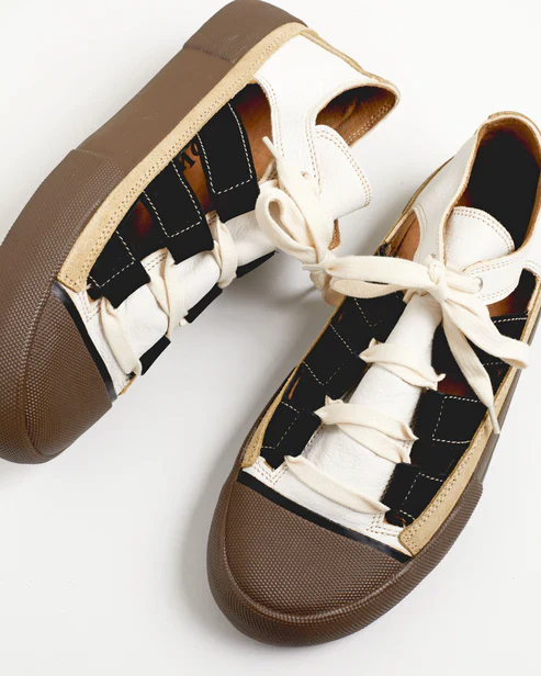 Wollow Scarpe unisex Open White/Black - Image 2