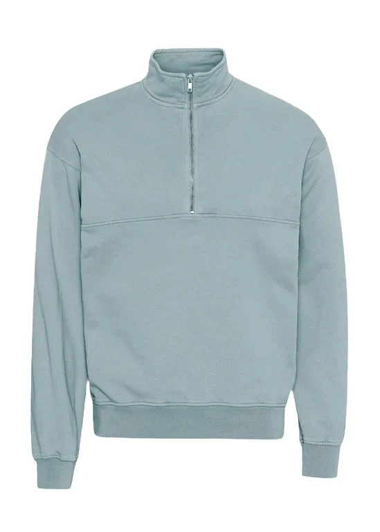 Colorful Standard Felpa con mezza zip da uomo  CS1014 - Image 11