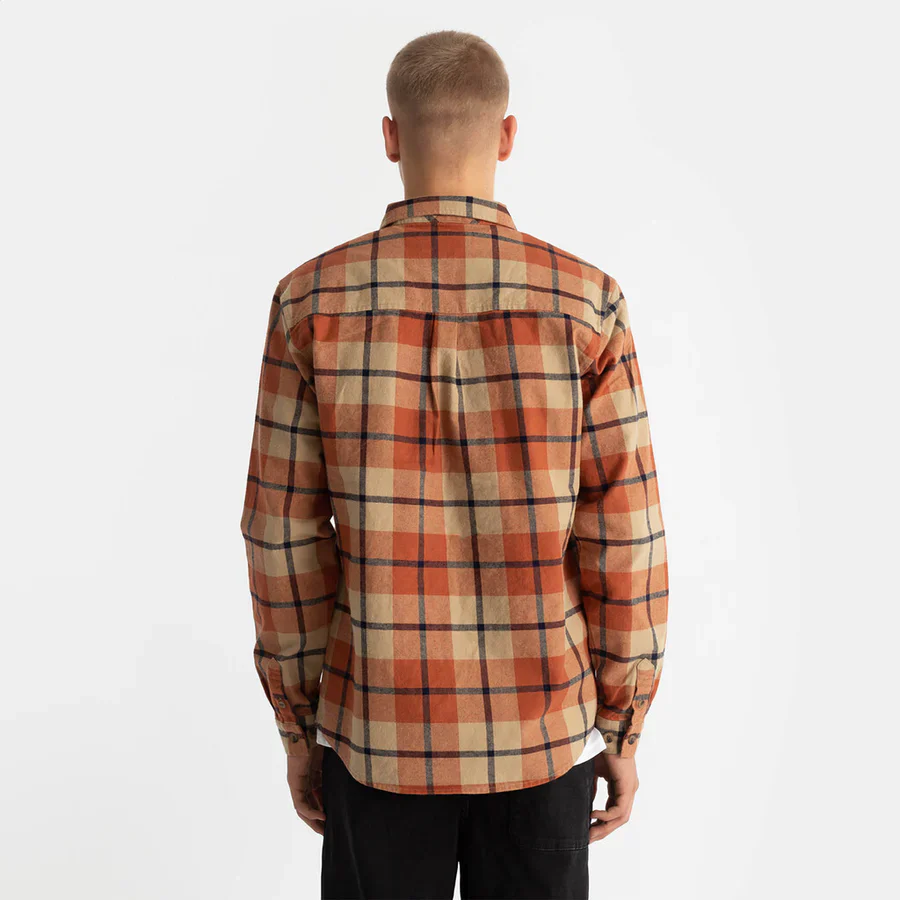 Revolution camicia da uomo Casual Overshirt  3885-ORG - Image 3