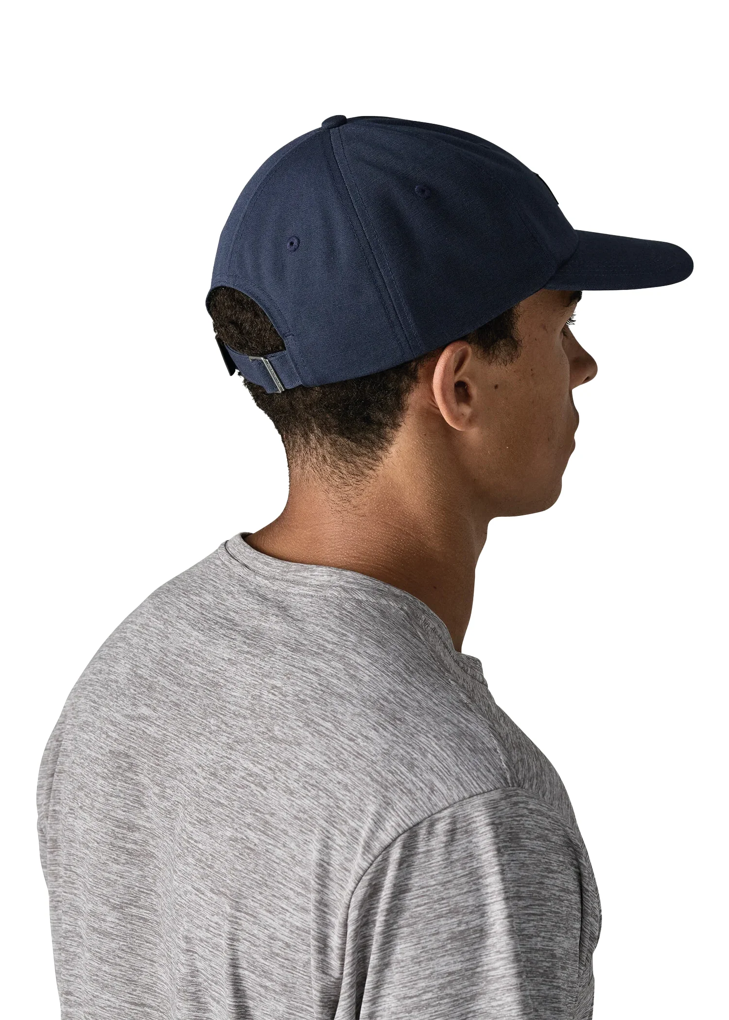 Patagonia Cappello unisex P-6 Label Trad blu - Image 3