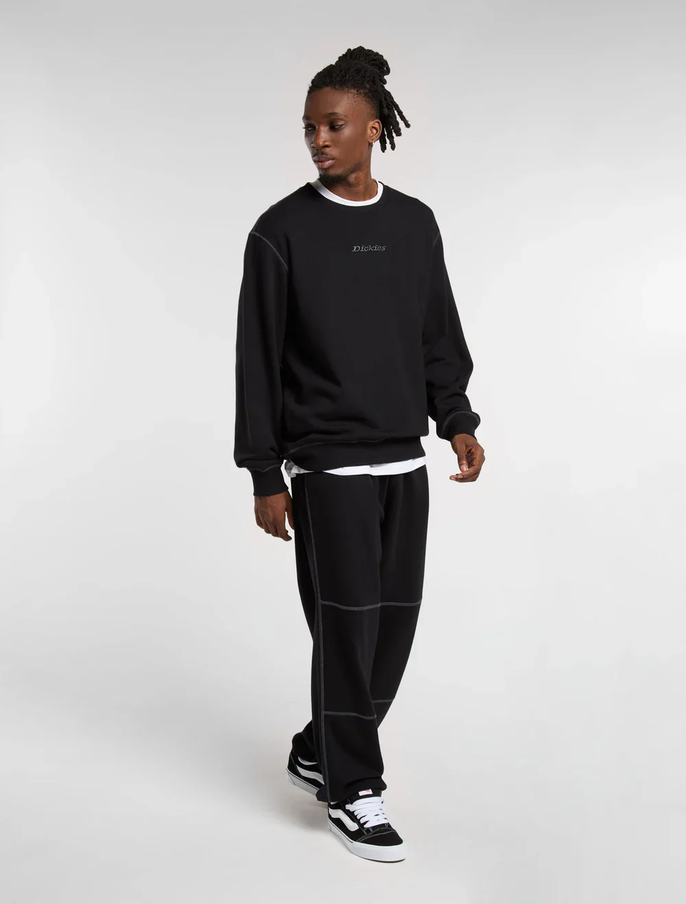 Dickies Pantaloni in felpa da uomo Roy neri - Image 3