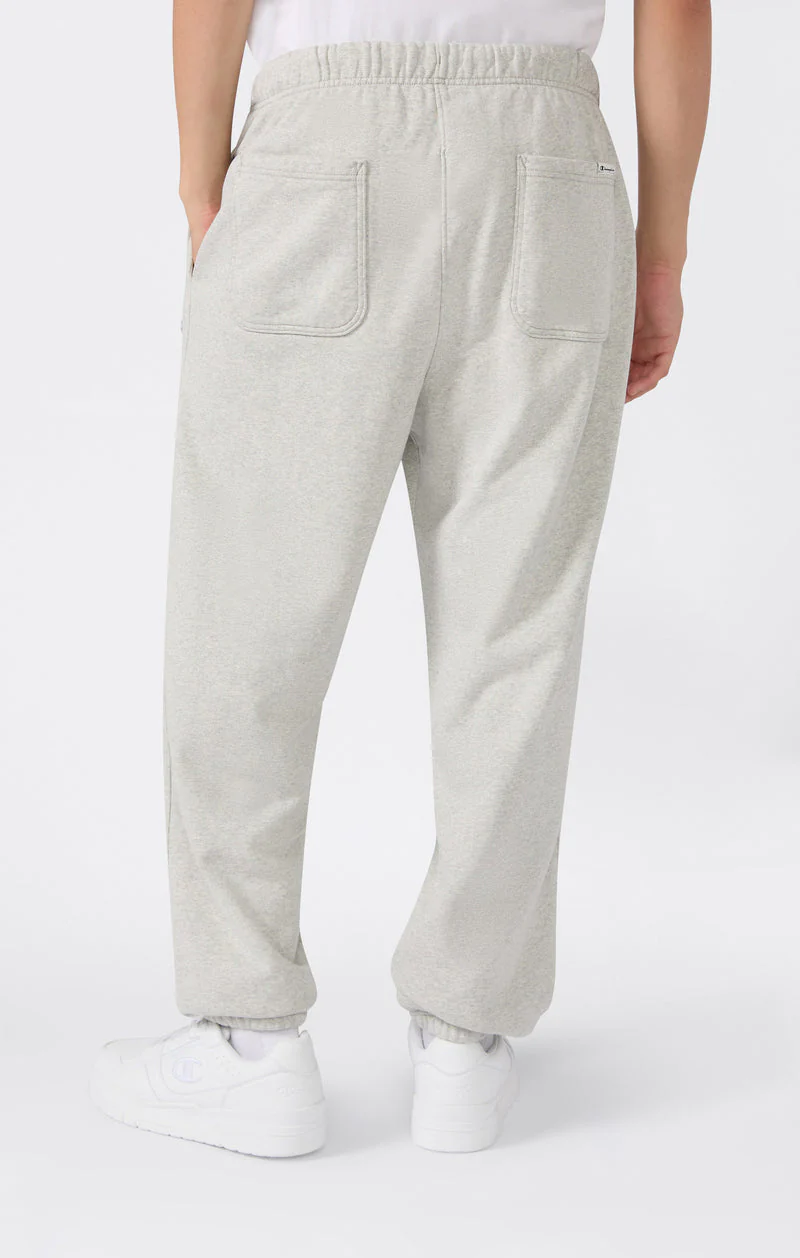 Champion Pantaloni da uomo Effetto Slavato Loose Fit grigio chiaro - Image 4