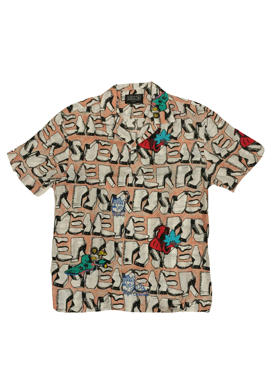 Pas De Mer Camicia da uomo manica corta Stoned Island