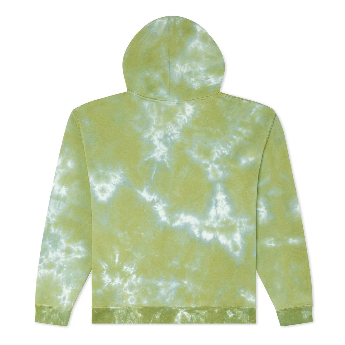 Pas De Mer Felpa Con Cappuccio Uomo Always Good News Verde - Image 2