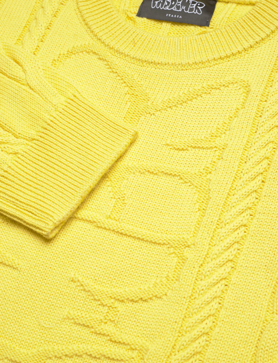 Pas De Mer Maglia da uomo Logo Giallo - Image 3