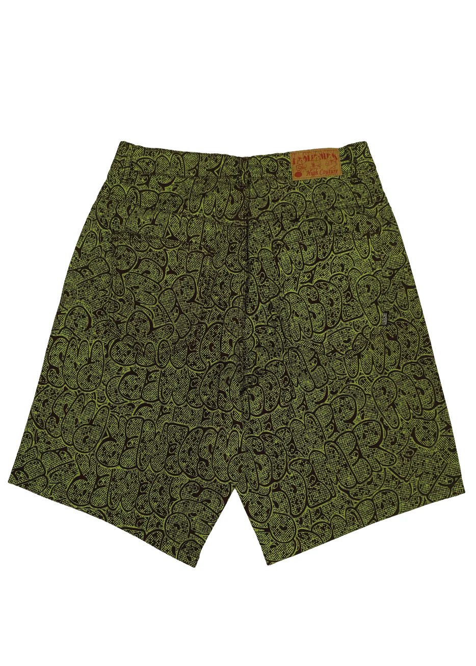 Pas De Mer Pantaloncino da uomo Logo Verde - Image 2