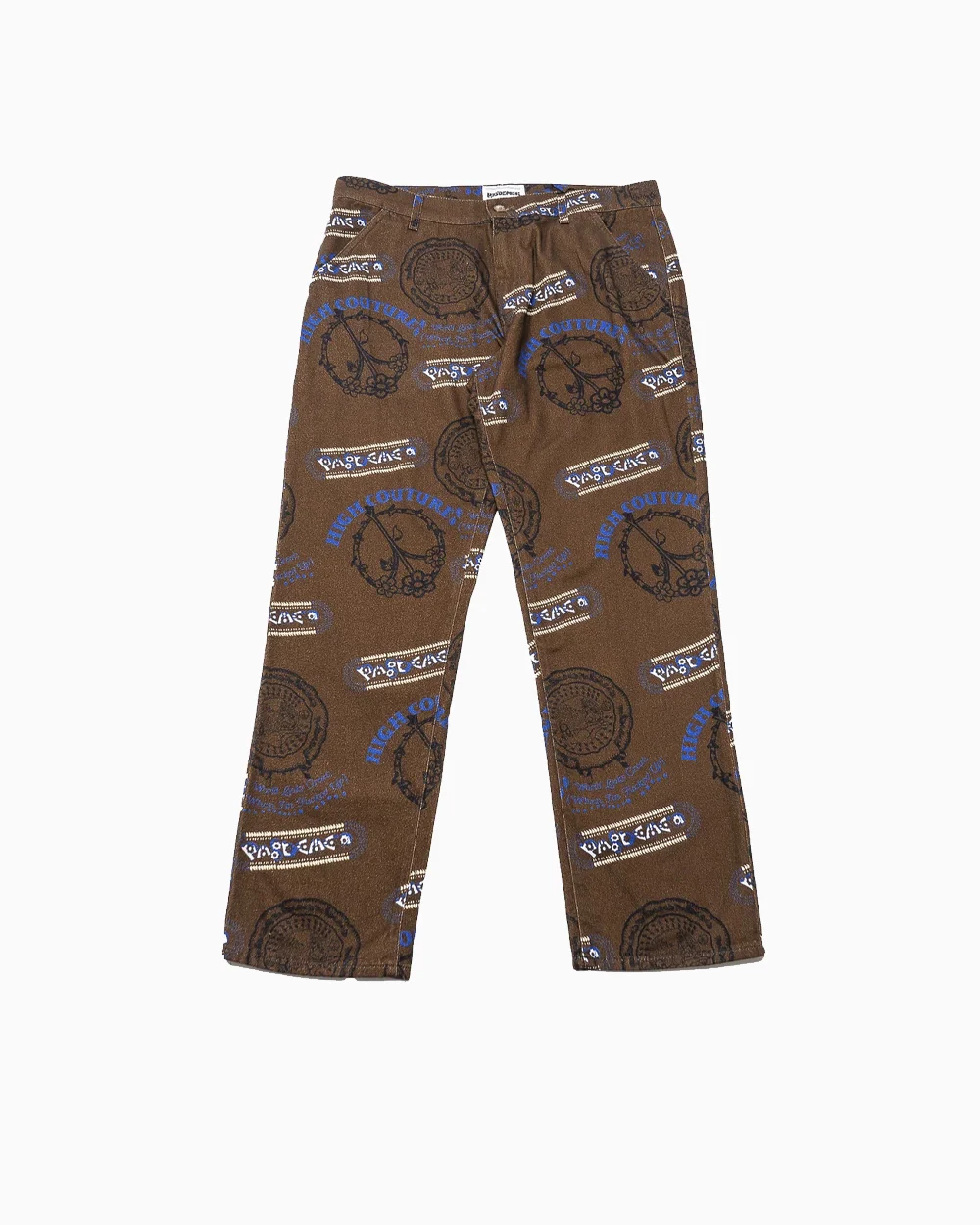 Pas De Mer pantalone Uomo World Looks Great Marrone PDMAW2261 - Image 4