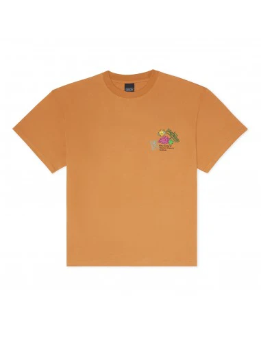 Pas De Mer T-Shirt da uomo manica corta Wine Testing Marrone - Image 2