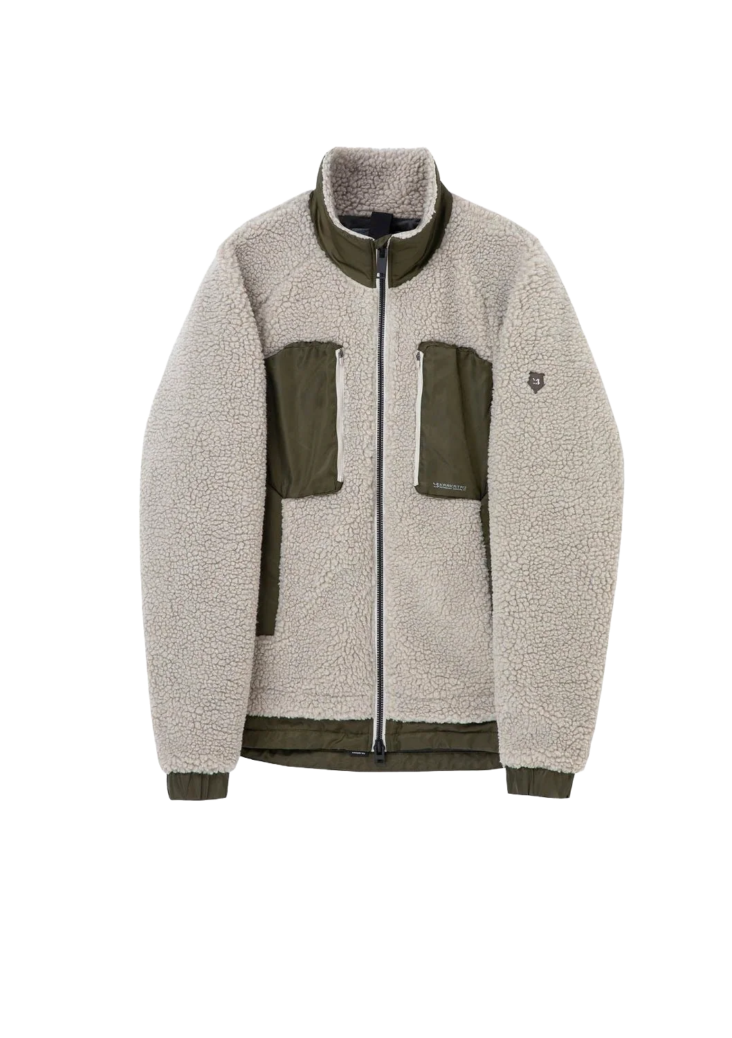Krakatau PEEBLES ZIP-UP SHERPA JACKET QM409-85