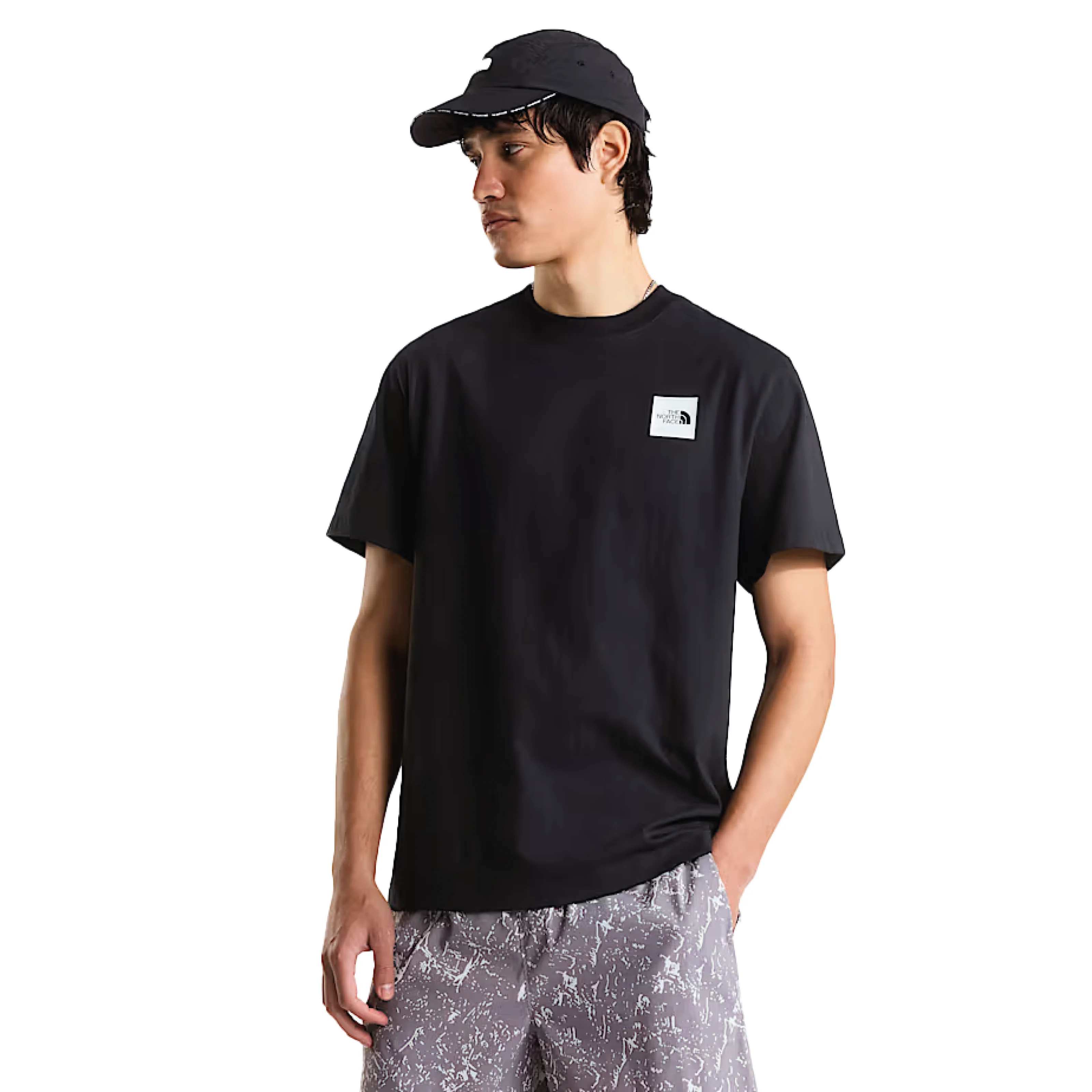 The North Face T-Shirt da uomo manica corta Photo nera - Image 3
