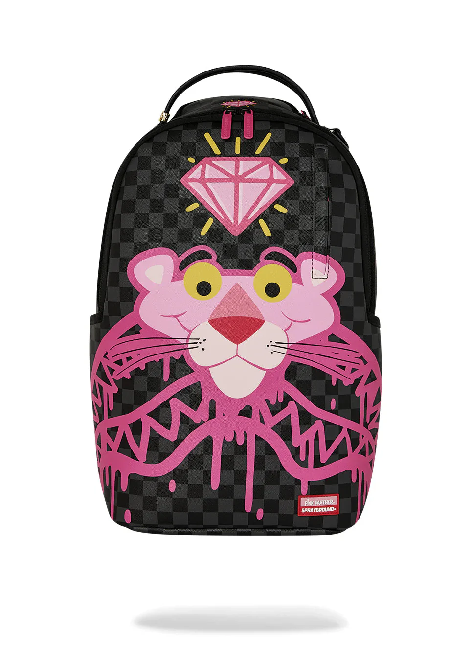 Sprayground Zaino Unisex Pink Panther Drippy nero