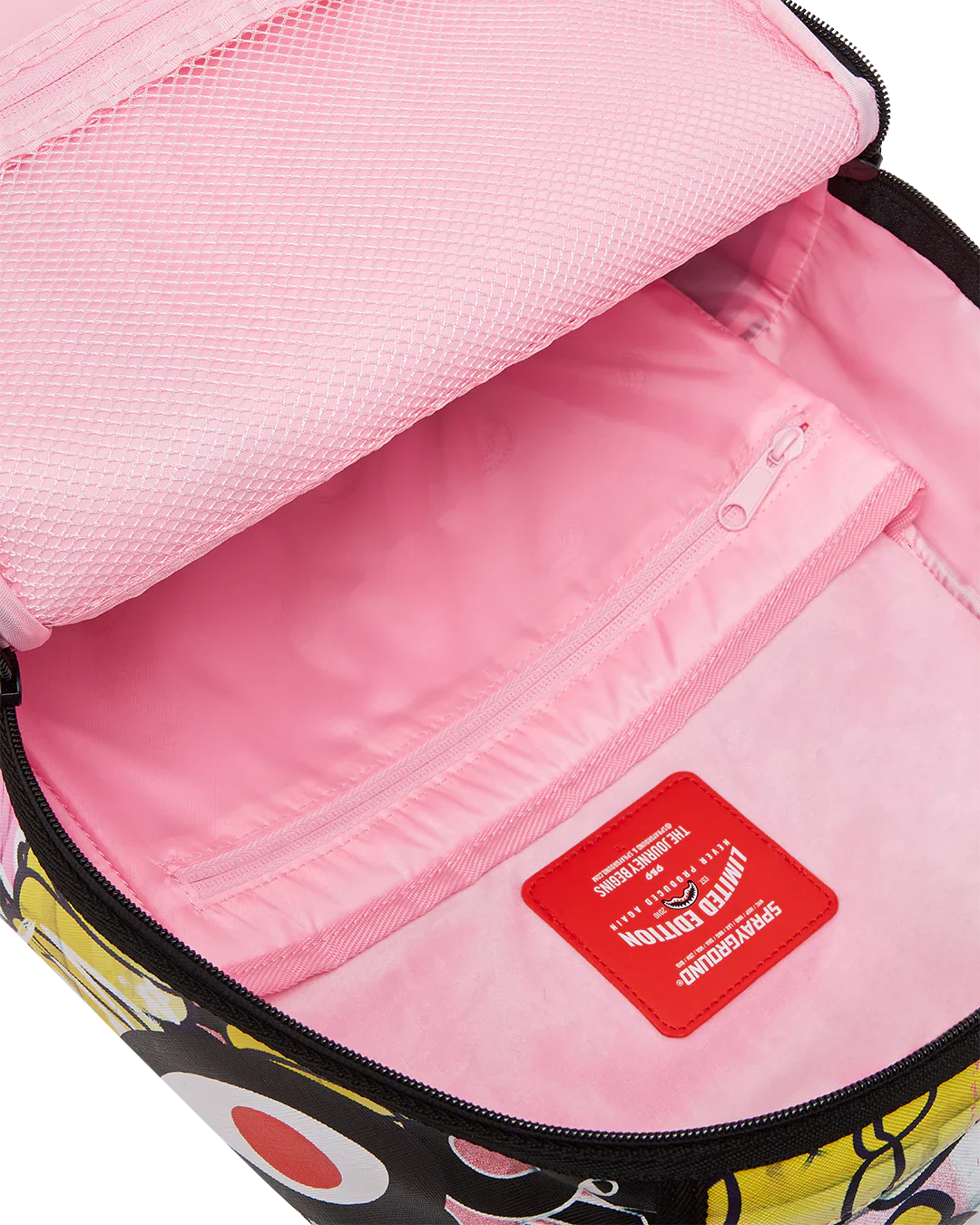 Sprayground Zaino Unisex Pink Panther Pinting Over Graffiti - Image 4