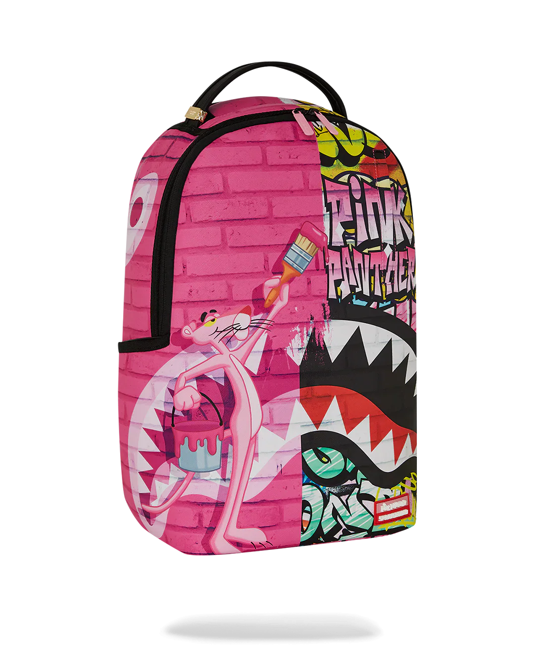 Sprayground Zaino Unisex Pink Panther Pinting Over Graffiti - Image 8