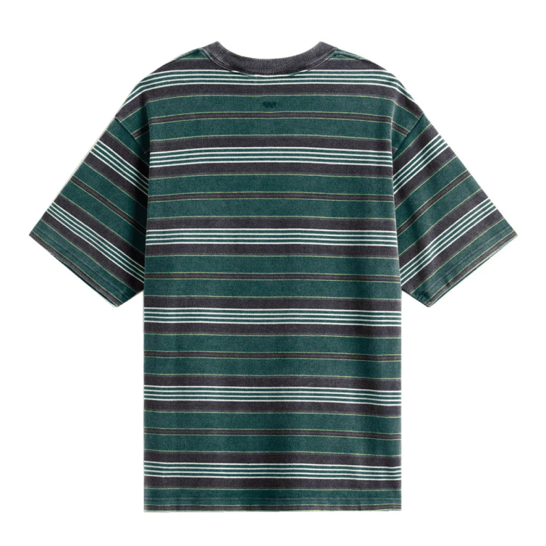Vans T-Shirt rigata da uomo manica corta Piquet Stripe - Image 2