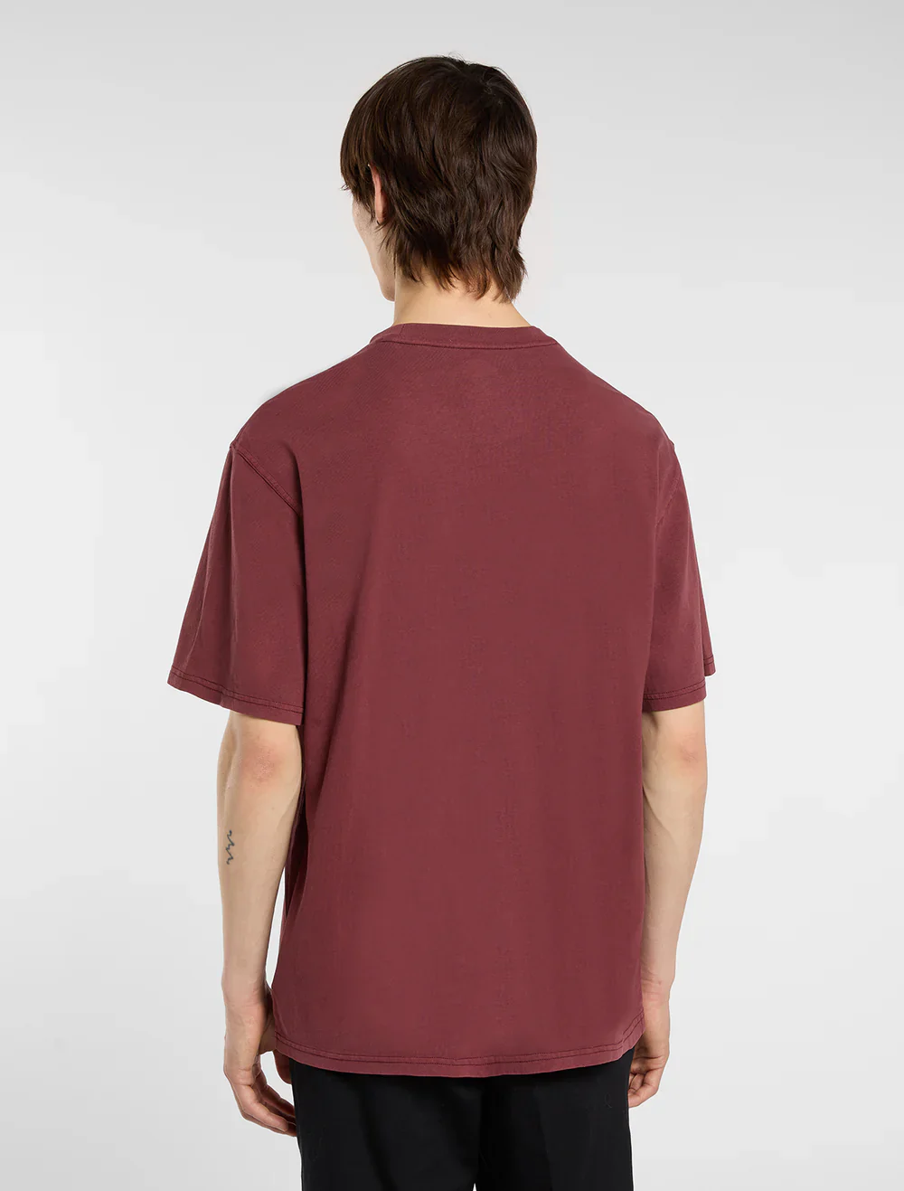 Dickies T-Shirt da uomo a manica corta Plentywood bordeaux - Image 4