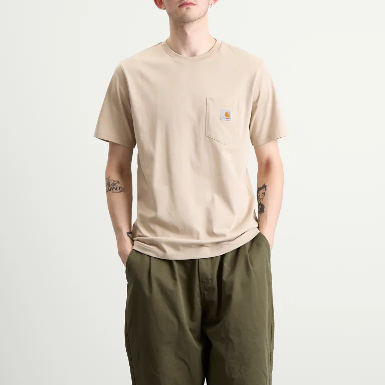 Carhartt Wip T-Shirt da uomo con taschino manica corta Pocket - Image 2