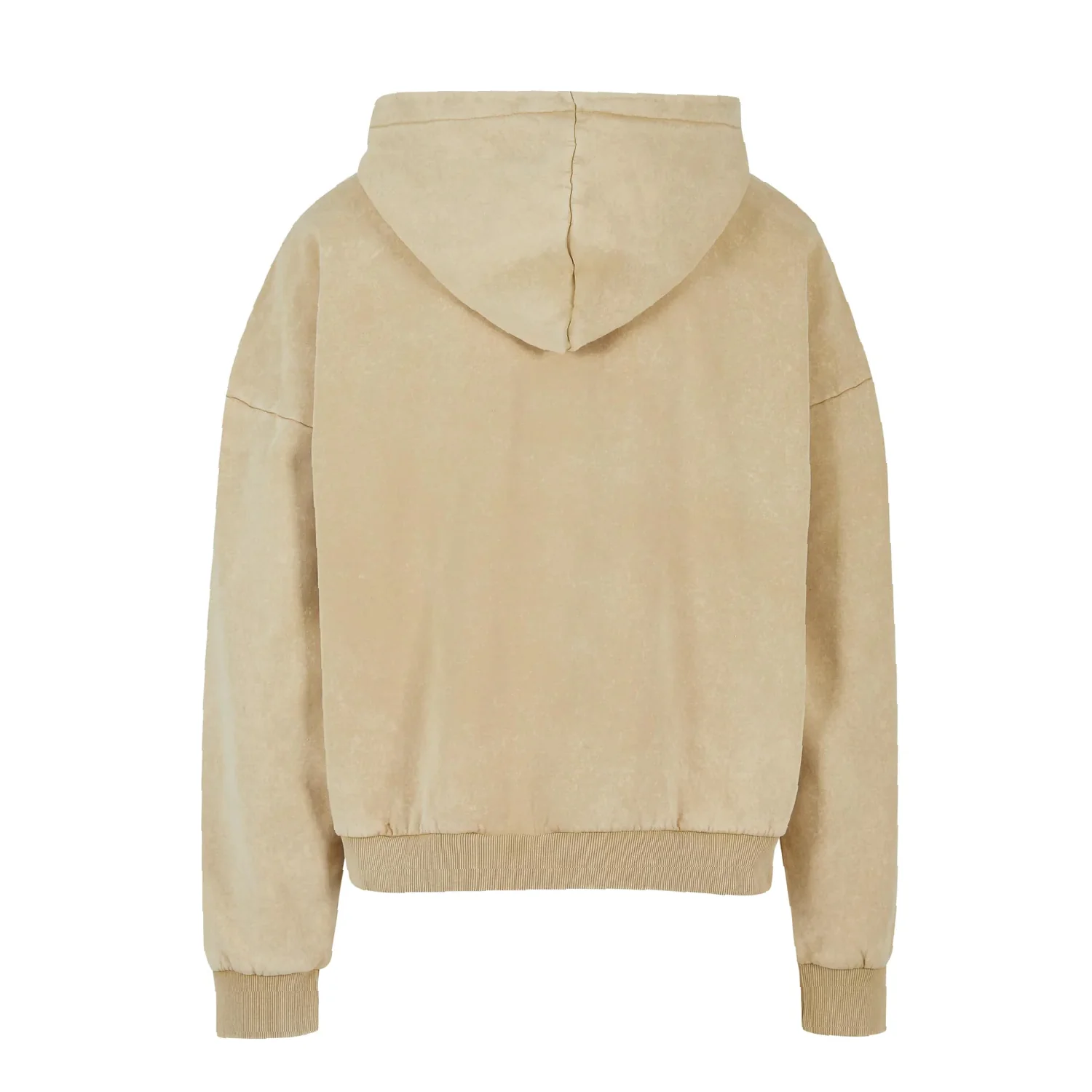 Bushwick Felpa unisex con zip e cappuccio Polo Club beige - Image 2