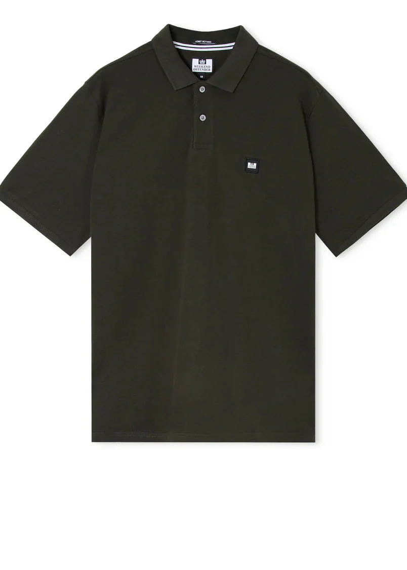 Weekend Offender Polo da uomo manica corta Heathcote verde
