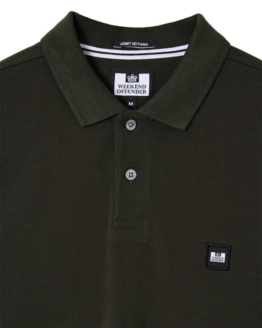 Weekend Offender Polo da uomo manica corta Heathcote verde - Image 2
