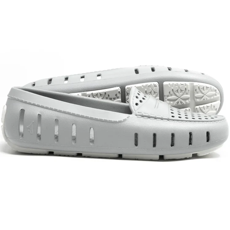 Floafers Scarpa da donna in gomma Posh Driver grigio chiaro - Image 2