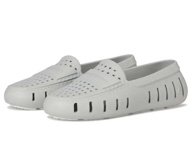 Floafers Scarpa da donna in gomma Posh Driver grigio chiaro - Image 3