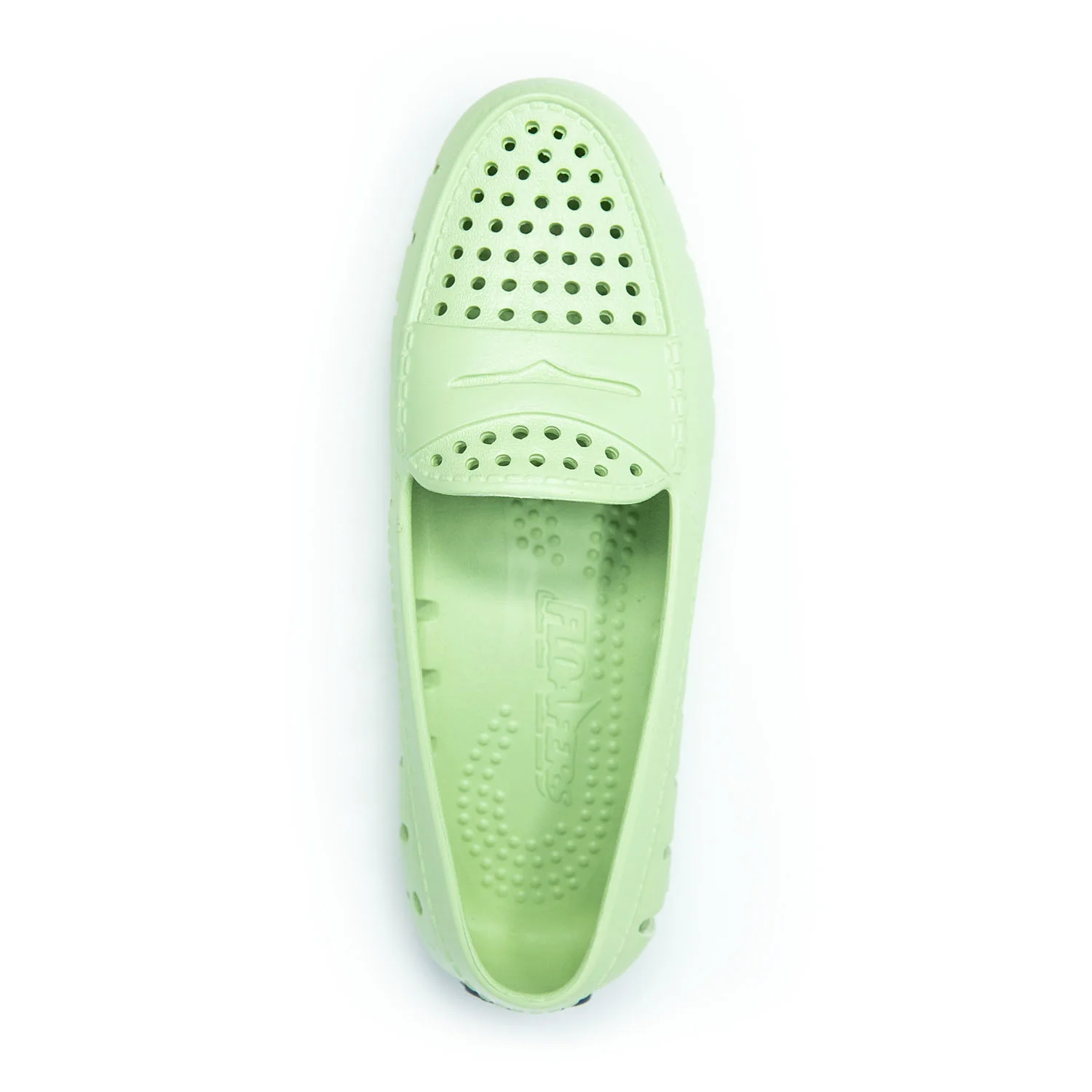 Floafers Scarpa da donna in gomma Posh Driver verde chiaro - Image 2