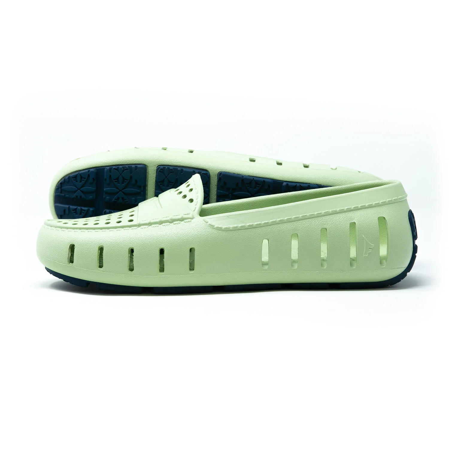 Floafers Scarpa da donna in gomma Posh Driver verde chiaro - Image 3