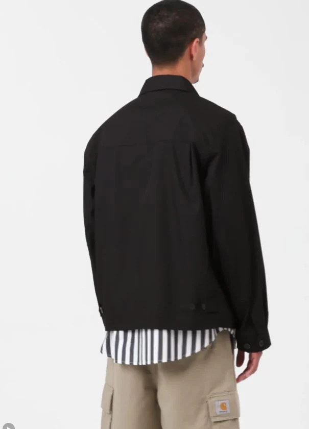 Carhartt Wip Giacca leggera da uomo Postal nera - Image 3