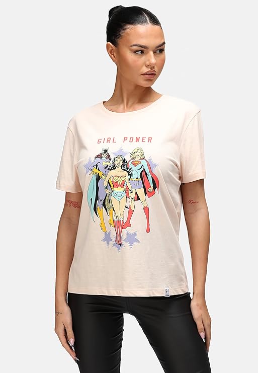 Recovered T-Shirt da donna manica corta Power rosa - Image 2